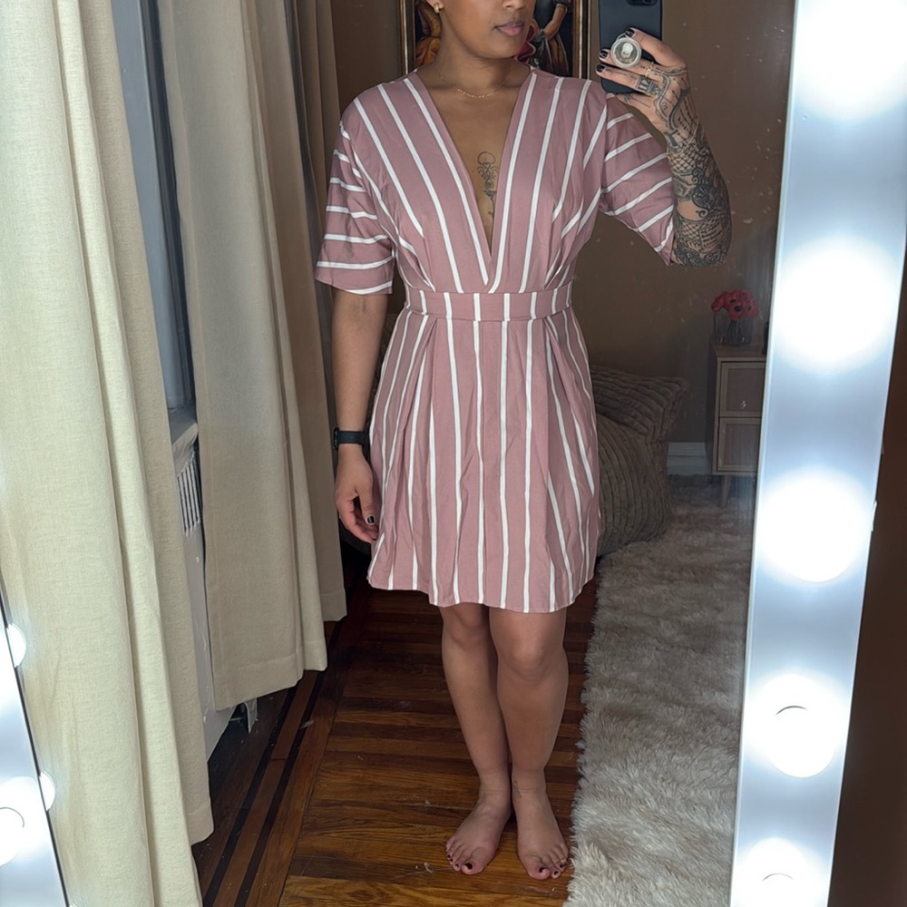 Stripe dress, size M